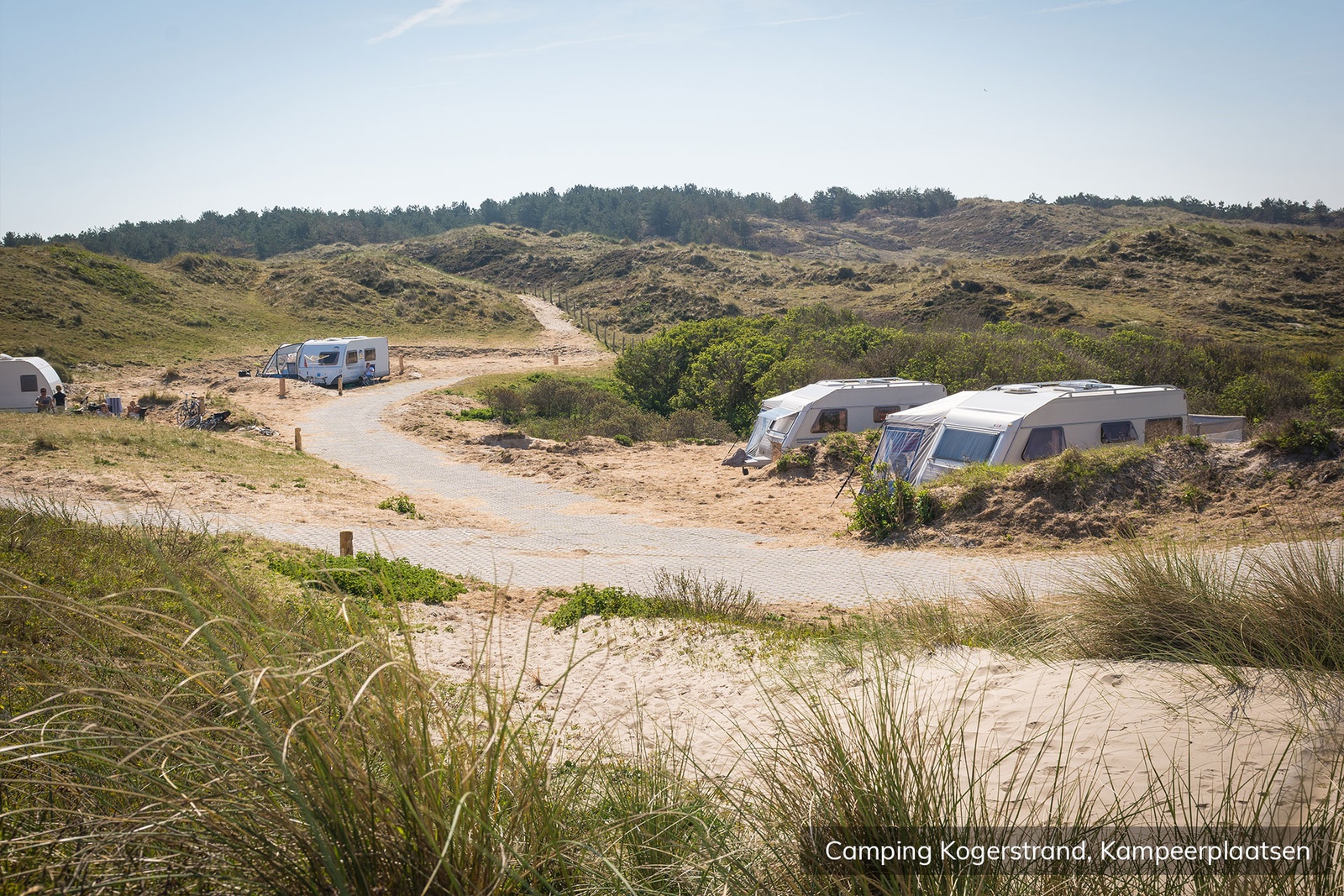 Kampeerplaats met stroom
