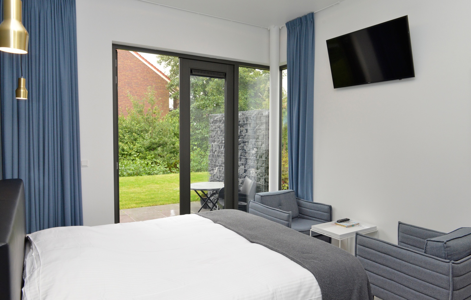 B&B Opperdan Texel - Tweepersoonskamer douche/toilet – afbeelding 3