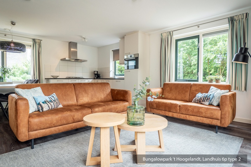 Bungalowpark 't Hoogelandt - Zes persoons vakantiehuis – afbeelding 4
