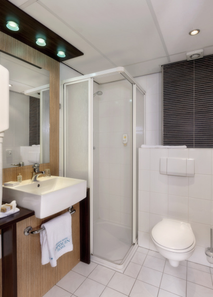 Eenpersoonskamer - Douche/toilet – afbeelding 4
