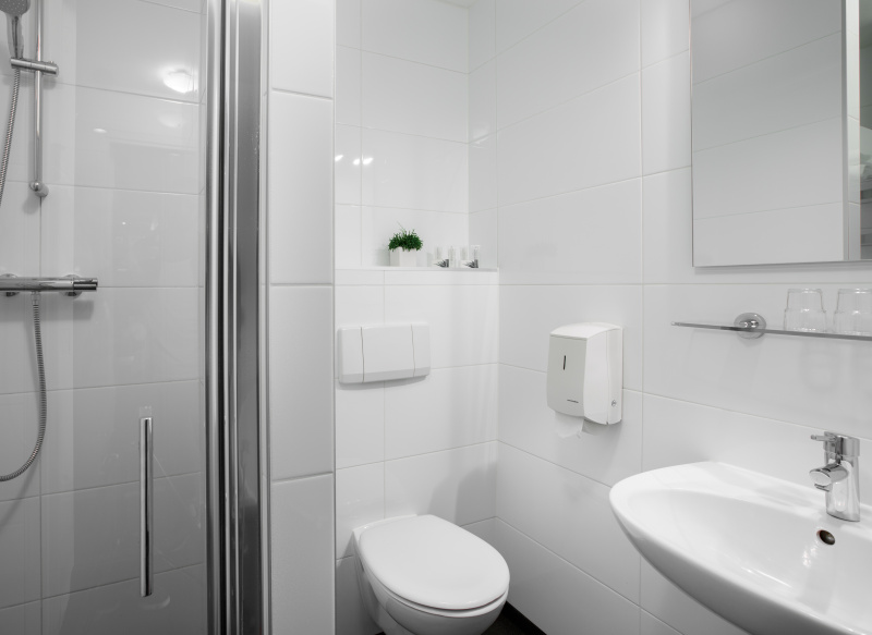 Tweepersoons kamer standaard - Douche/toilet – afbeelding 3