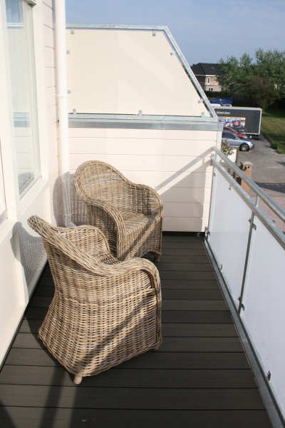 Tweepersoons luxe kamer met balkon - Douche/toilet – afbeelding 4