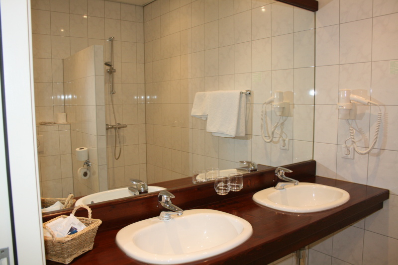 Tweepersoons luxe kamer met terras - Douche/toilet – afbeelding 5