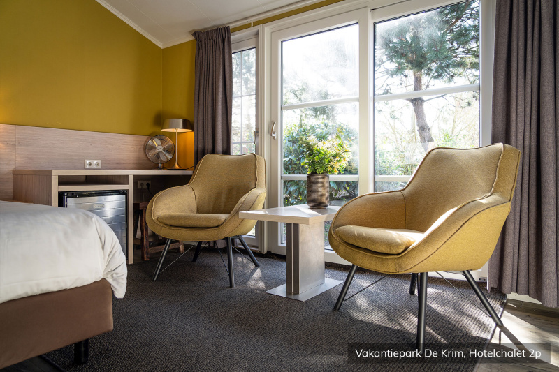 Luxe 2 persoons Hotelchalet – afbeelding 4