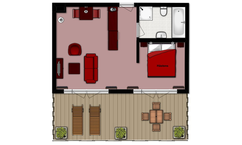 Tweepersoons Junior Suite - Bad/douche/toilet – afbeelding 2