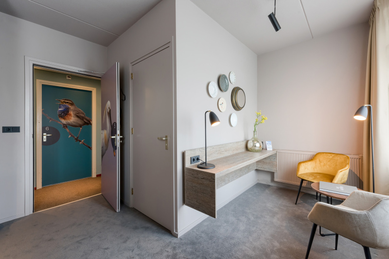 Tweepersoons ruime kamer voor mindervaliden - Douche/toilet – afbeelding 3